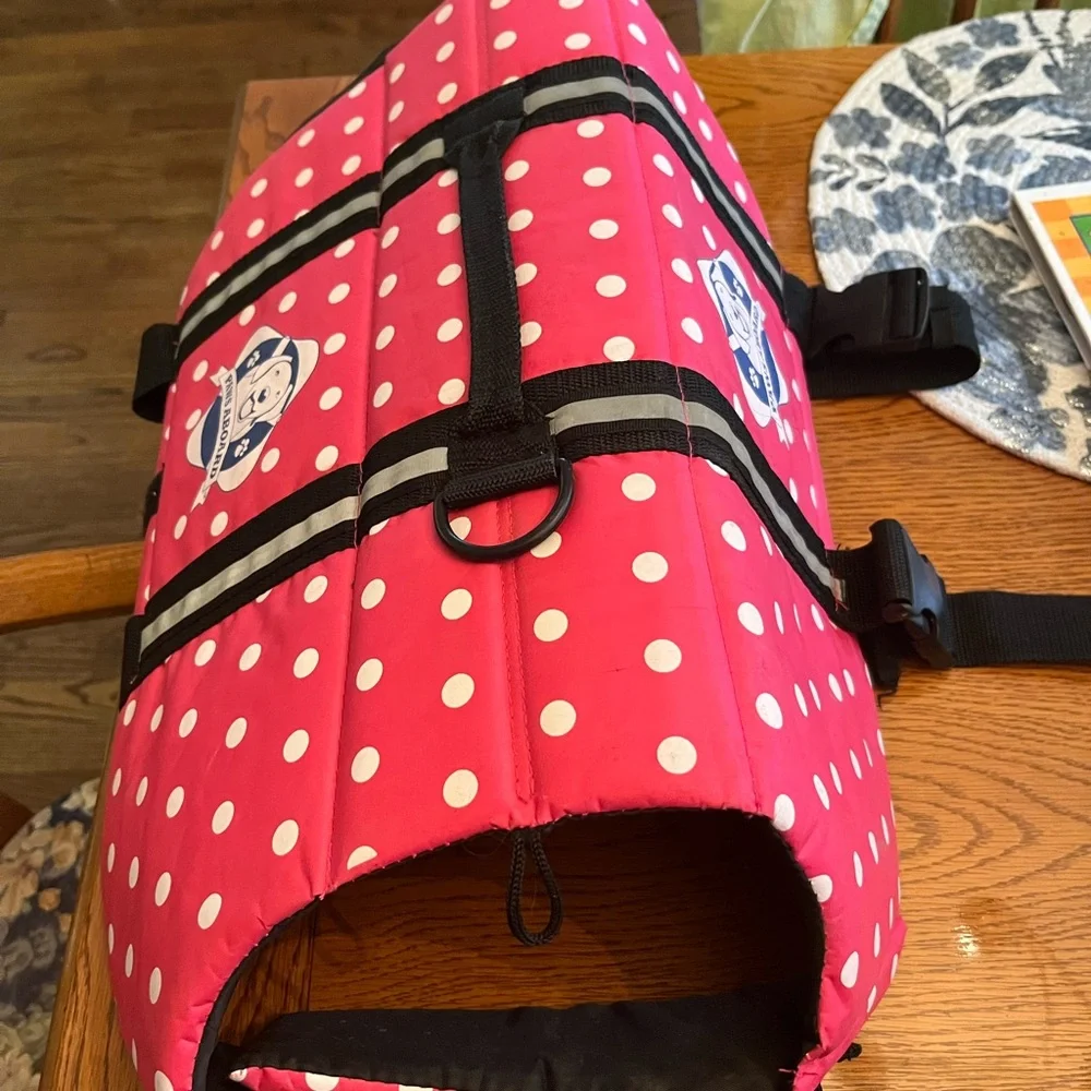 Paws Aboard Dog Water Life Jacket M/L Size Dog